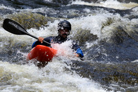 THE NARROWS ORANGE KAYAK