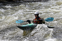 GREEN BLACK KAYAK